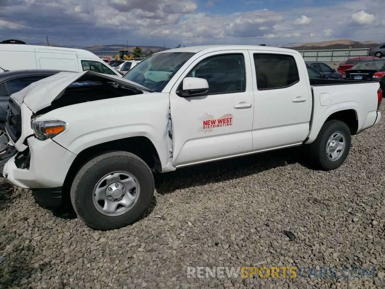 1 Фотография поврежденного автомобиля 3TMCZ5AN6PM558338 TOYOTA TACOMA 2023