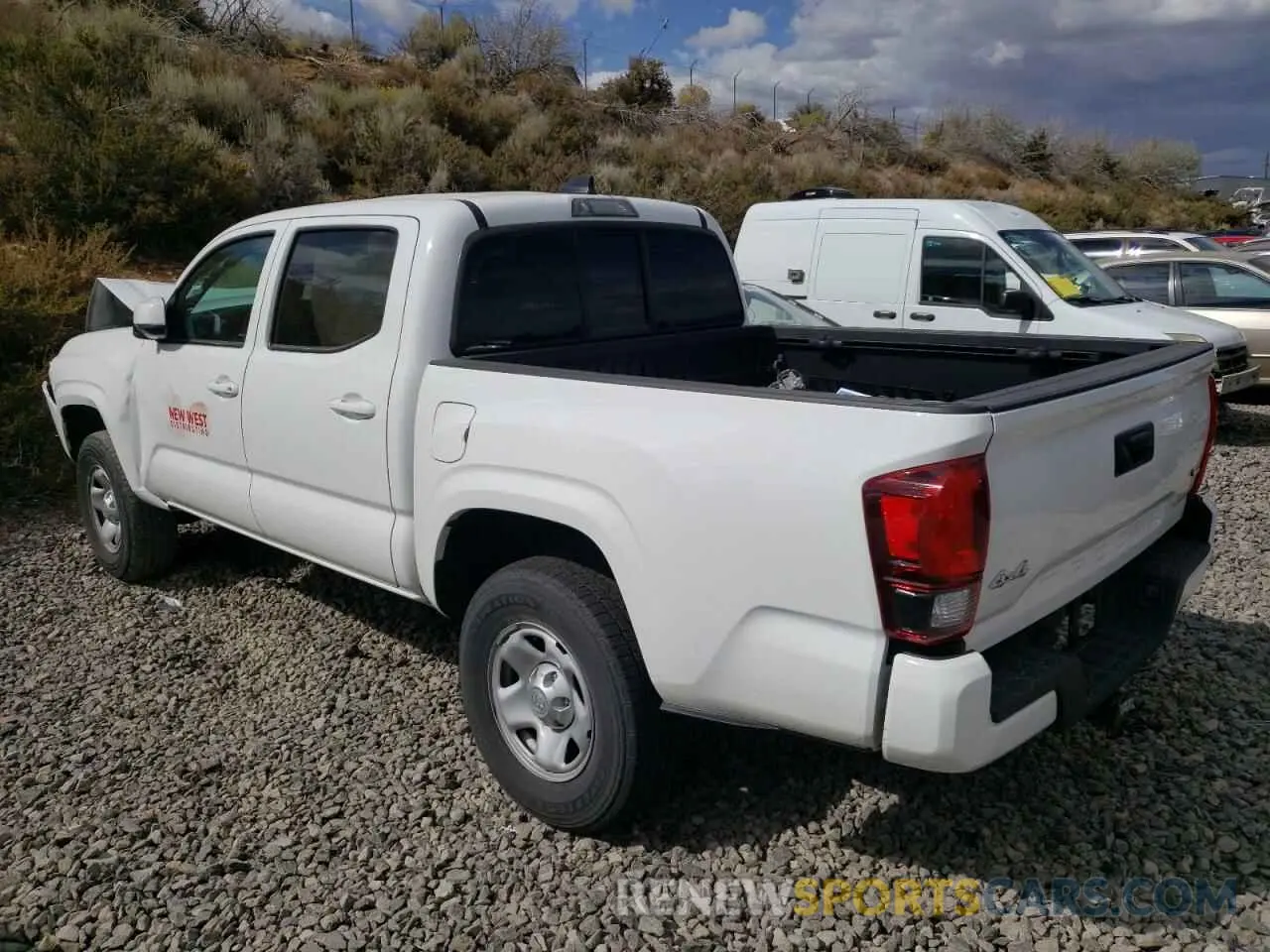2 Фотография поврежденного автомобиля 3TMCZ5AN6PM558338 TOYOTA TACOMA 2023