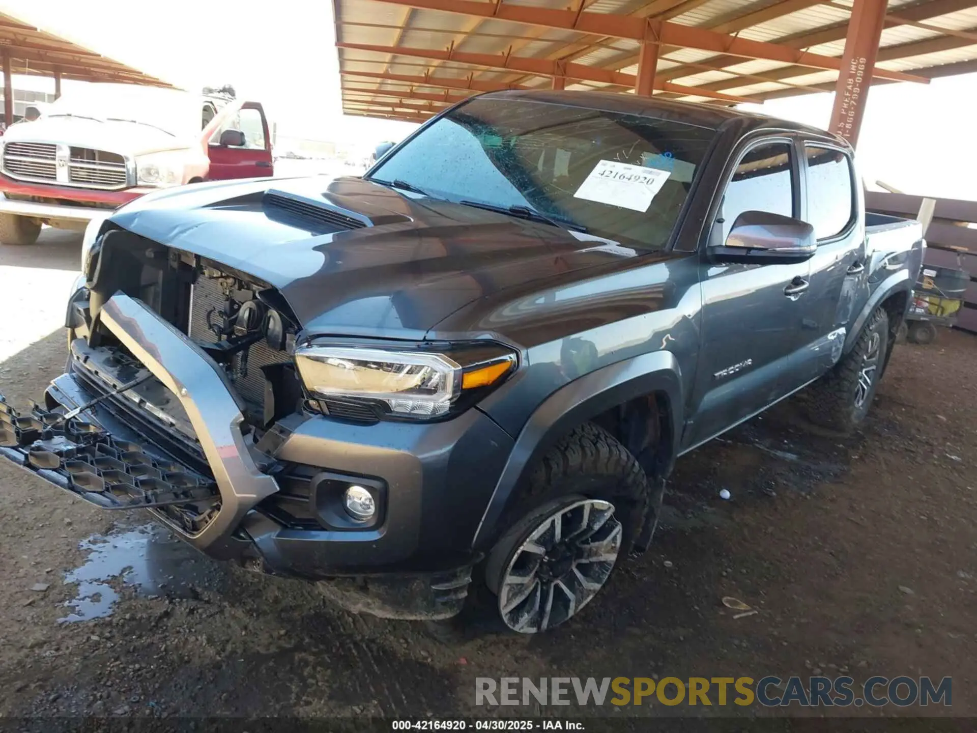 2 Фотография поврежденного автомобиля 3TMCZ5AN6PM577729 TOYOTA TACOMA 2023