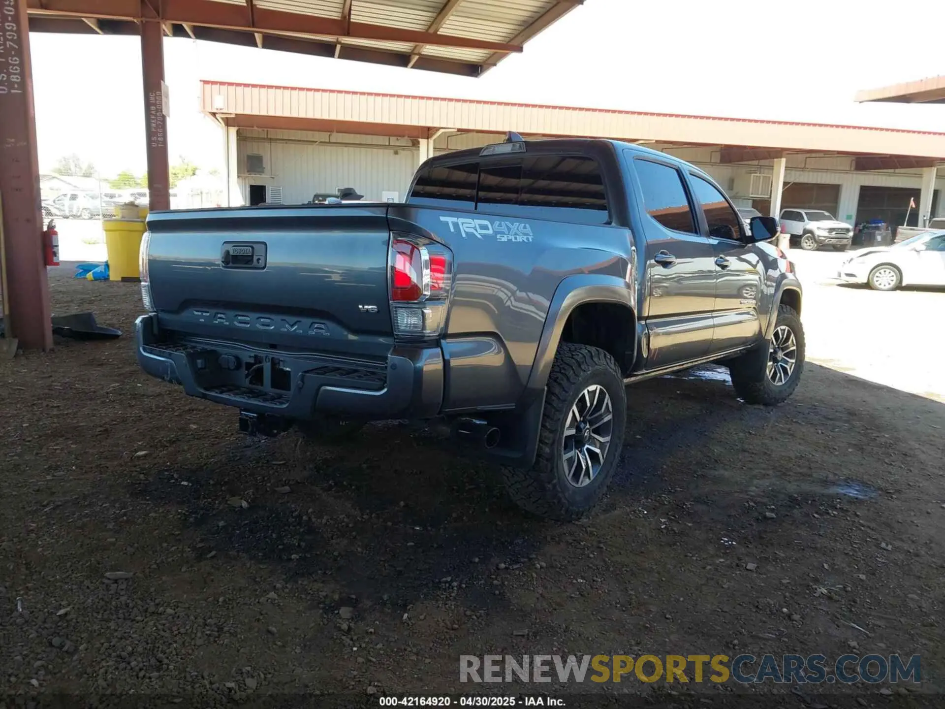 4 Фотография поврежденного автомобиля 3TMCZ5AN6PM577729 TOYOTA TACOMA 2023