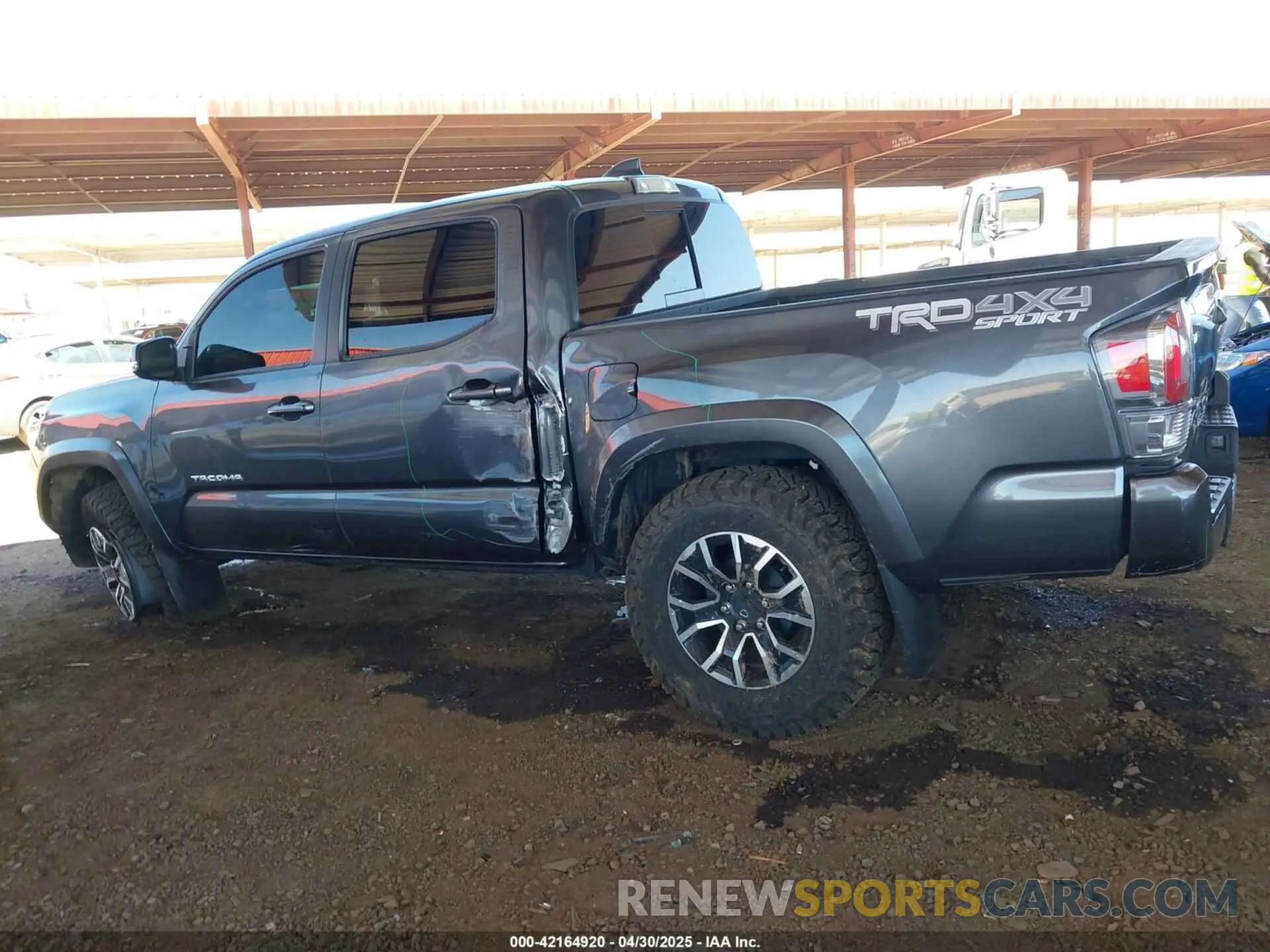 6 Фотография поврежденного автомобиля 3TMCZ5AN6PM577729 TOYOTA TACOMA 2023