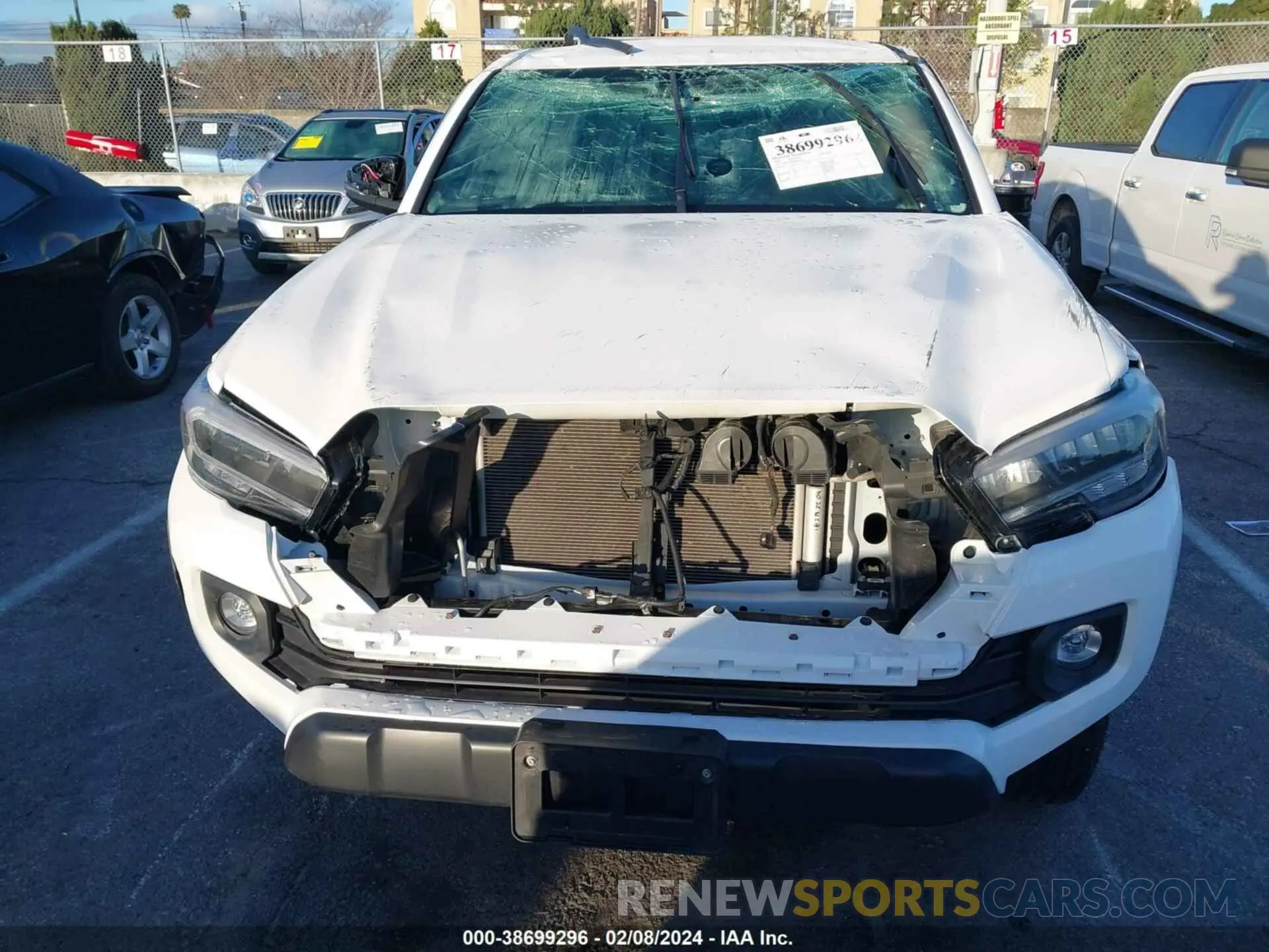 12 Photograph of a damaged car 3TMCZ5AN6PM592912 TOYOTA TACOMA 2023