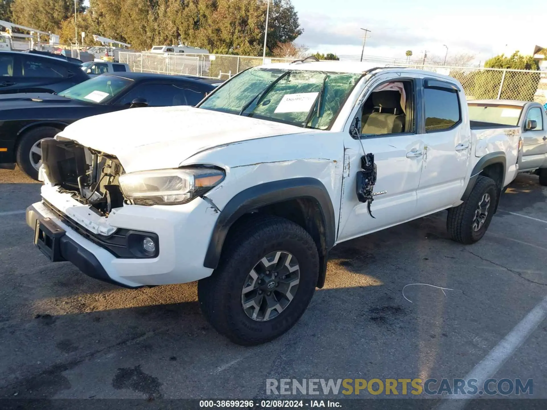 2 Photograph of a damaged car 3TMCZ5AN6PM592912 TOYOTA TACOMA 2023