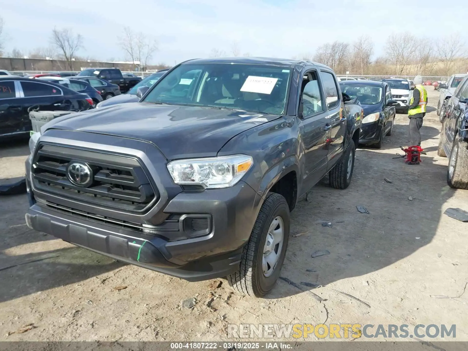 2 Photograph of a damaged car 3TMCZ5AN6PM606064 TOYOTA TACOMA 2023