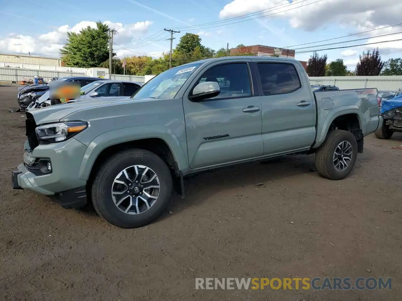 1 Photograph of a damaged car 3TMCZ5AN6PM607991 TOYOTA TACOMA 2023