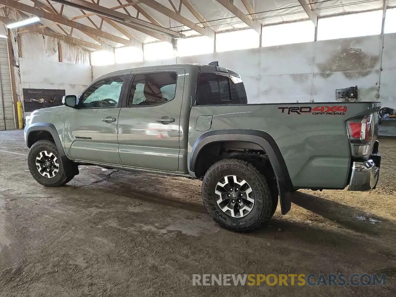 2 Photograph of a damaged car 3TMCZ5AN6PM625181 TOYOTA TACOMA 2023