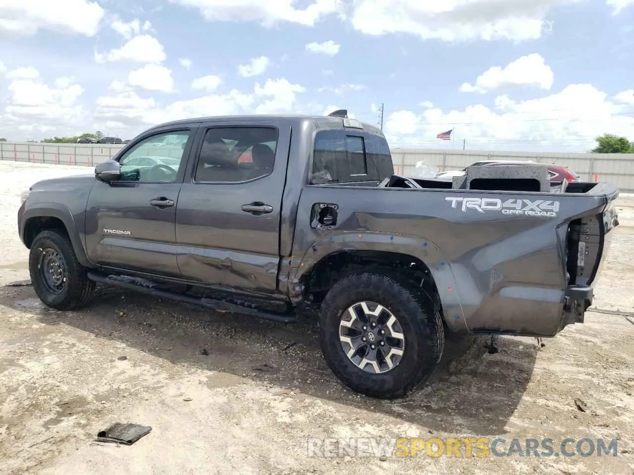 2 Photograph of a damaged car 3TMCZ5AN6PM626198 TOYOTA TACOMA 2023