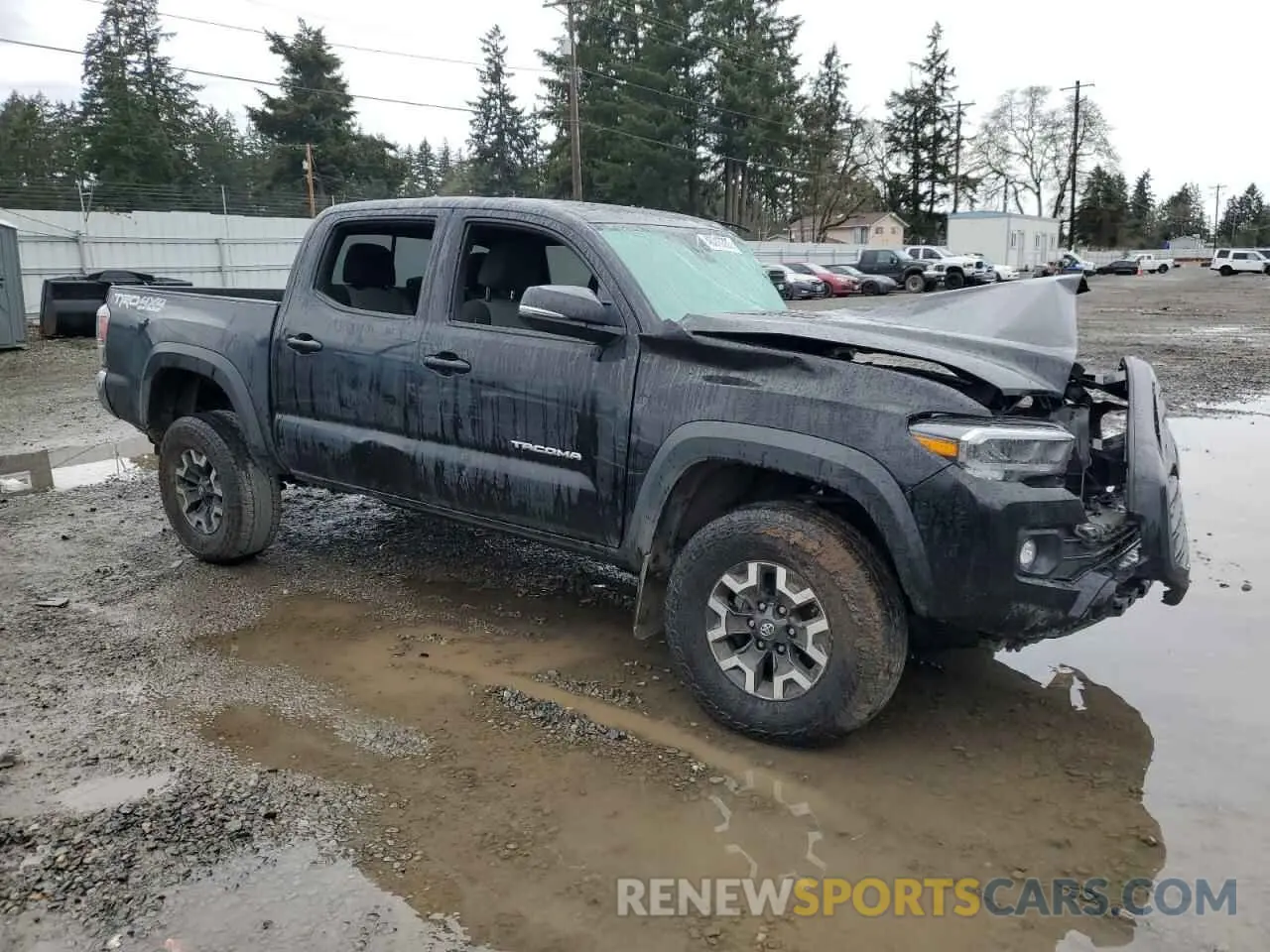 4 Фотография поврежденного автомобиля 3TMCZ5AN7PM549258 TOYOTA TACOMA 2023