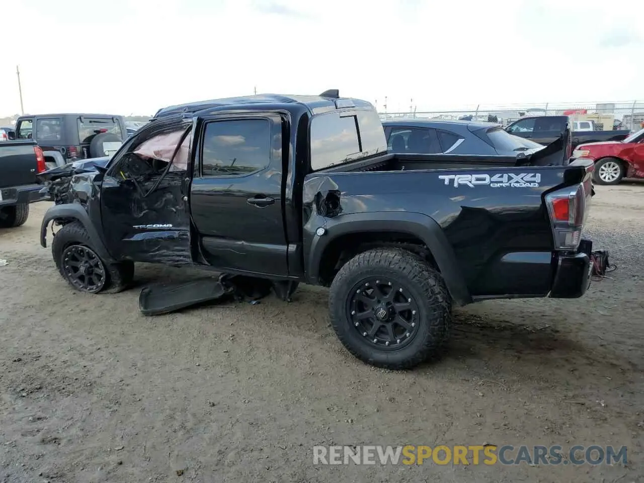2 Photograph of a damaged car 3TMCZ5AN7PM568103 TOYOTA TACOMA 2023