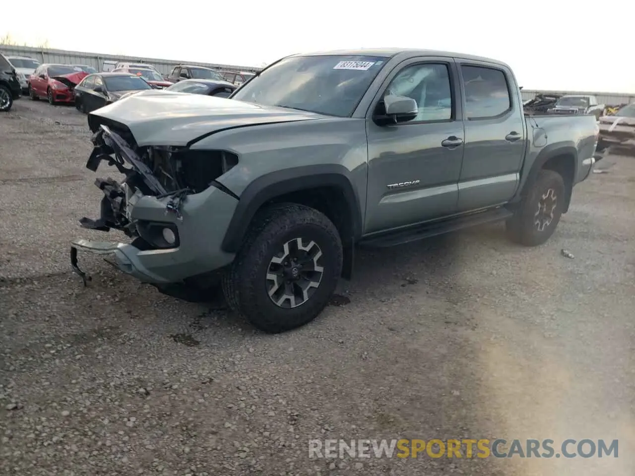 1 Photograph of a damaged car 3TMCZ5AN7PM588111 TOYOTA TACOMA 2023