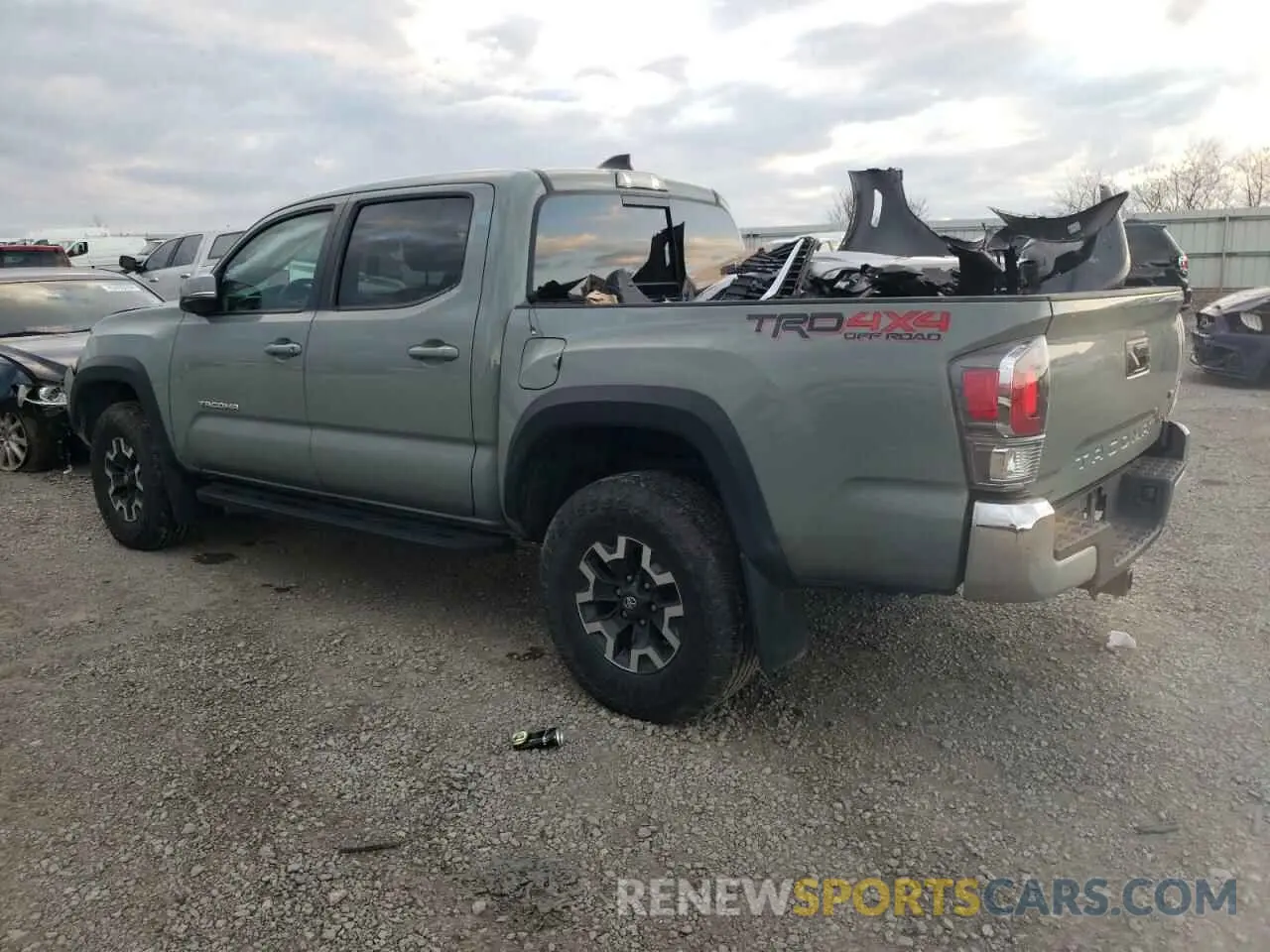 2 Photograph of a damaged car 3TMCZ5AN7PM588111 TOYOTA TACOMA 2023