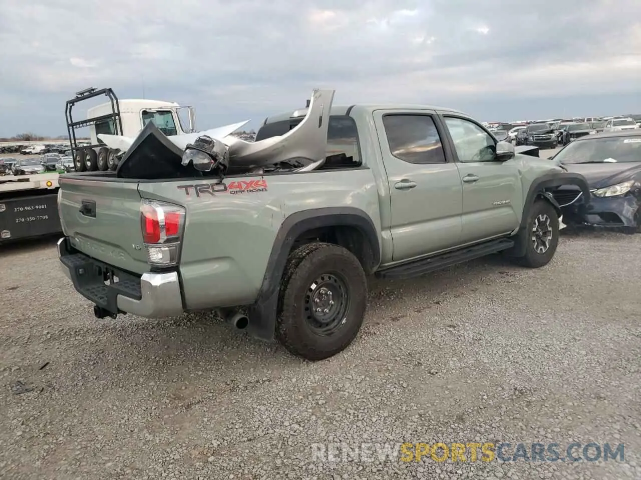 3 Photograph of a damaged car 3TMCZ5AN7PM588111 TOYOTA TACOMA 2023