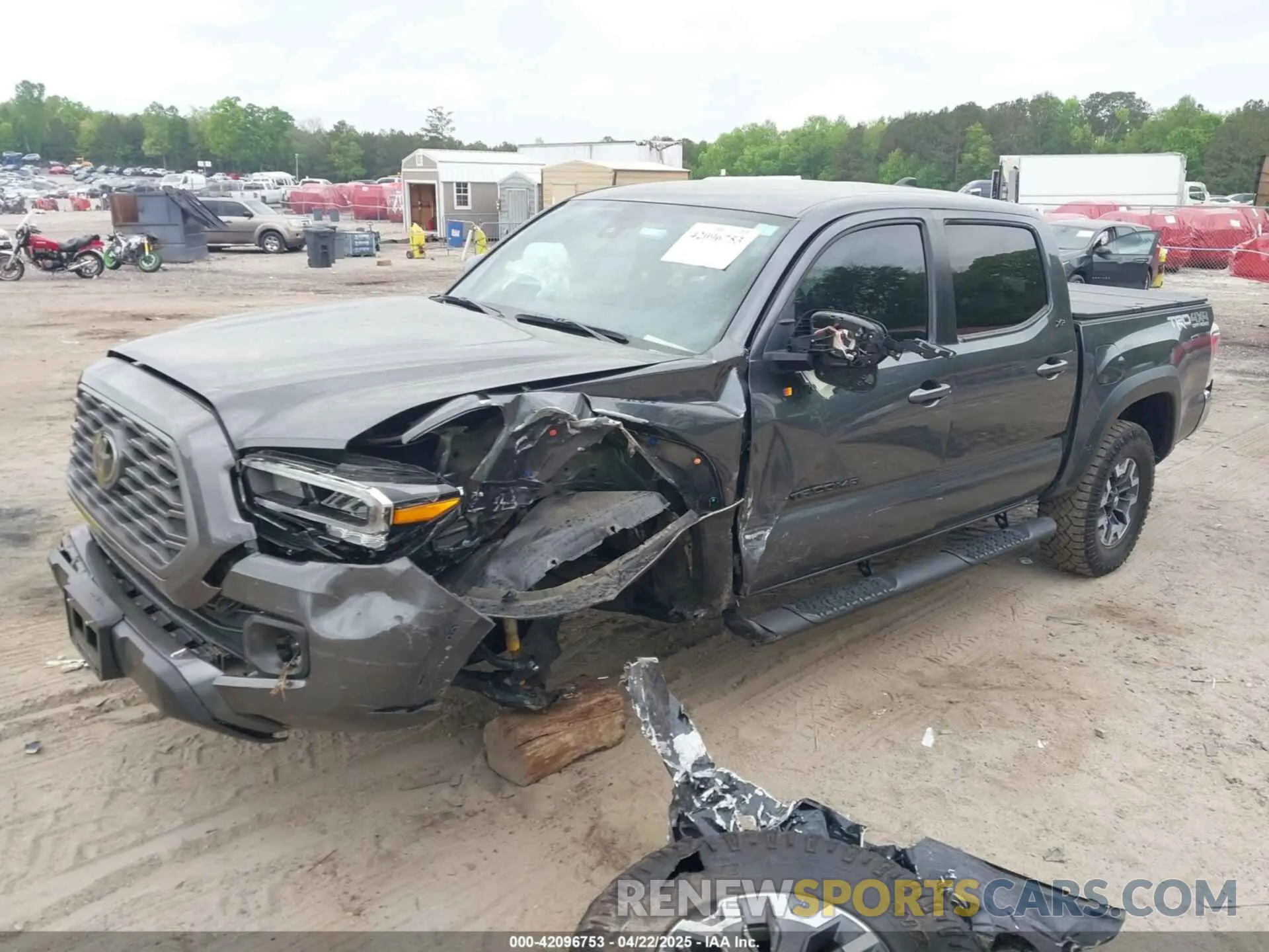 2 Фотография поврежденного автомобиля 3TMCZ5AN7PM614741 TOYOTA TACOMA 2023