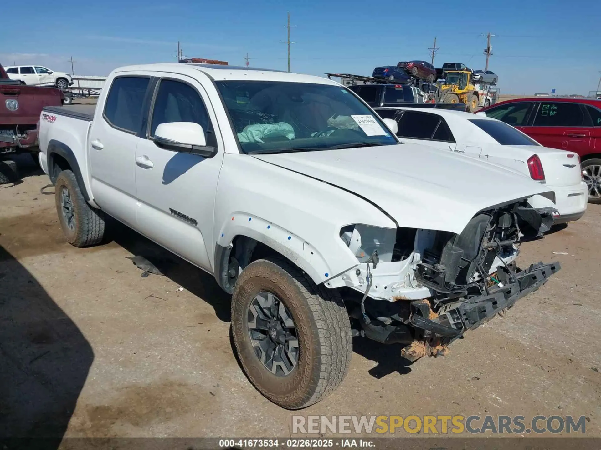 1 Фотография поврежденного автомобиля 3TMCZ5AN7PM653250 TOYOTA TACOMA 2023