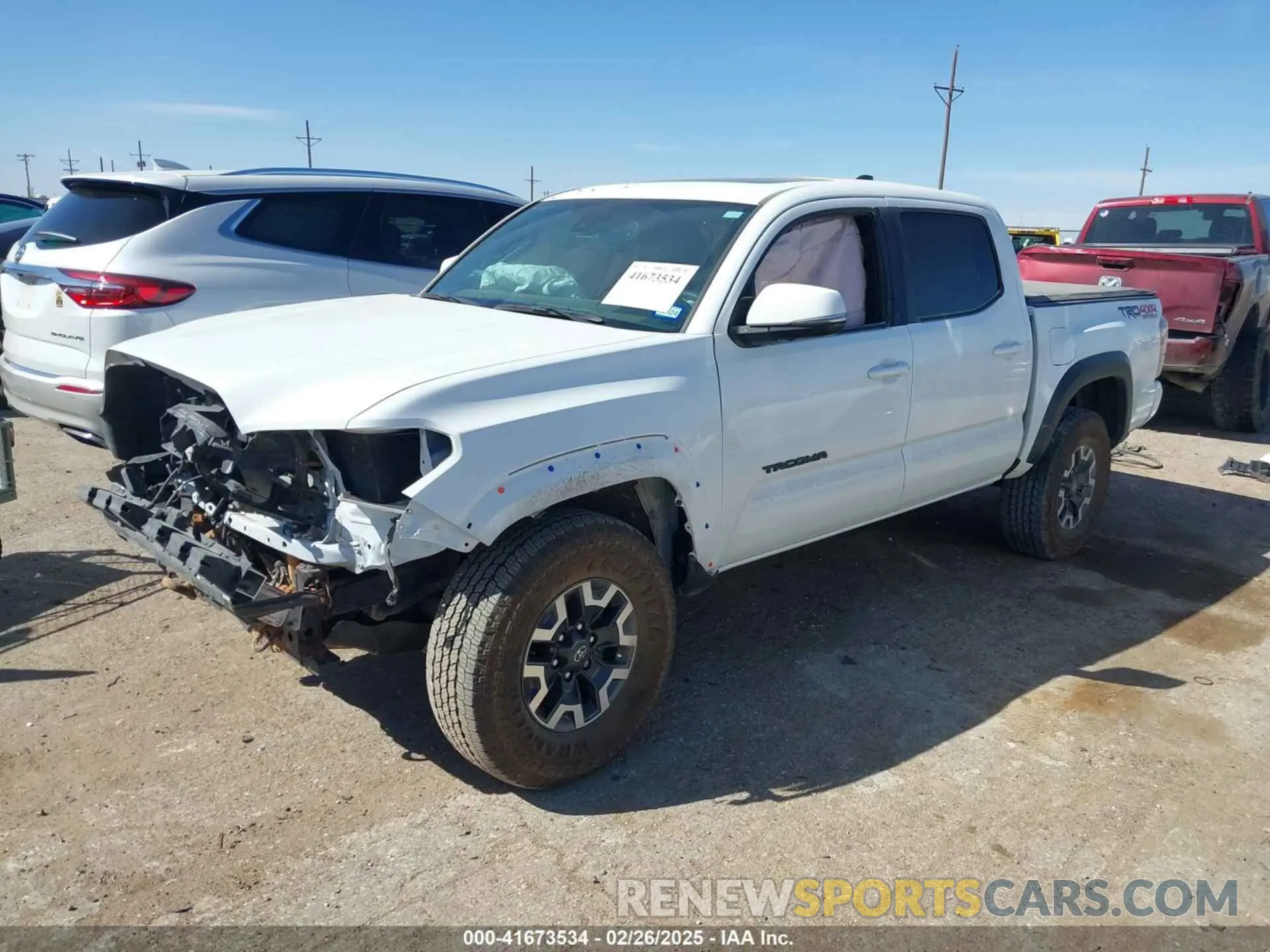 2 Фотография поврежденного автомобиля 3TMCZ5AN7PM653250 TOYOTA TACOMA 2023