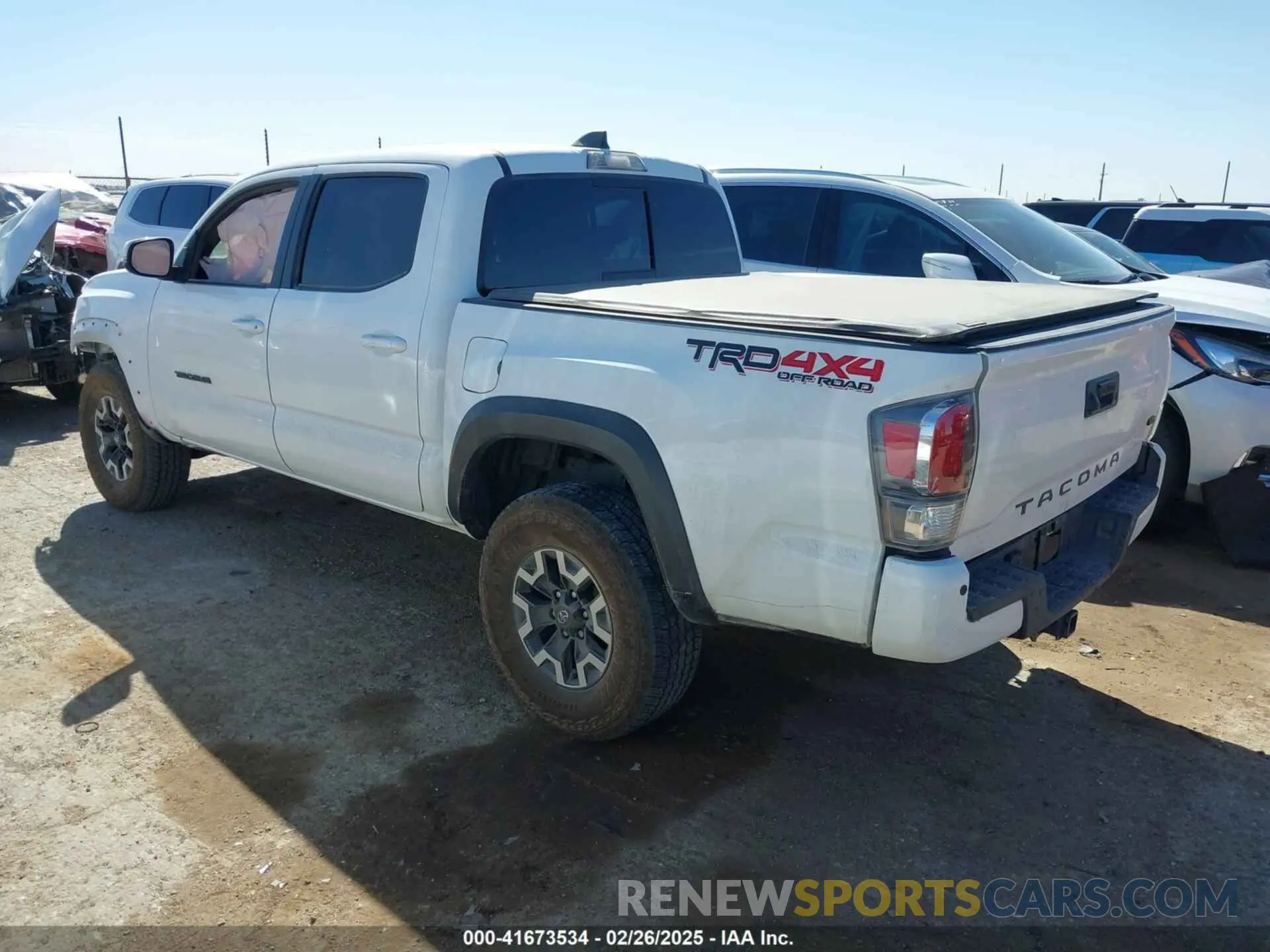 3 Фотография поврежденного автомобиля 3TMCZ5AN7PM653250 TOYOTA TACOMA 2023