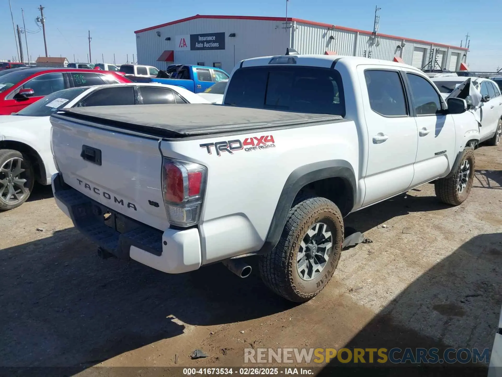 4 Фотография поврежденного автомобиля 3TMCZ5AN7PM653250 TOYOTA TACOMA 2023