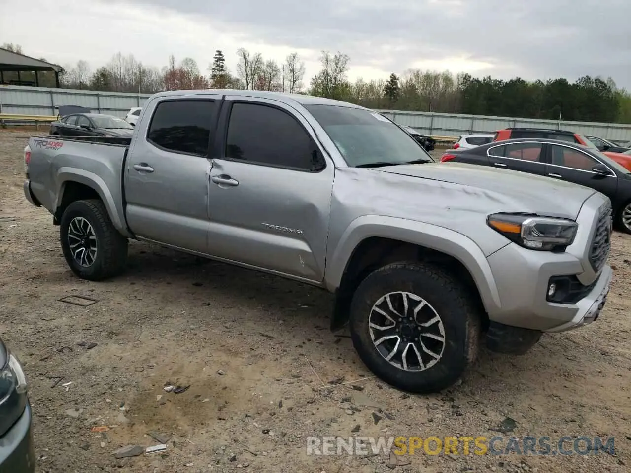 4 Фотография поврежденного автомобиля 3TMCZ5AN8PM535918 TOYOTA TACOMA 2023