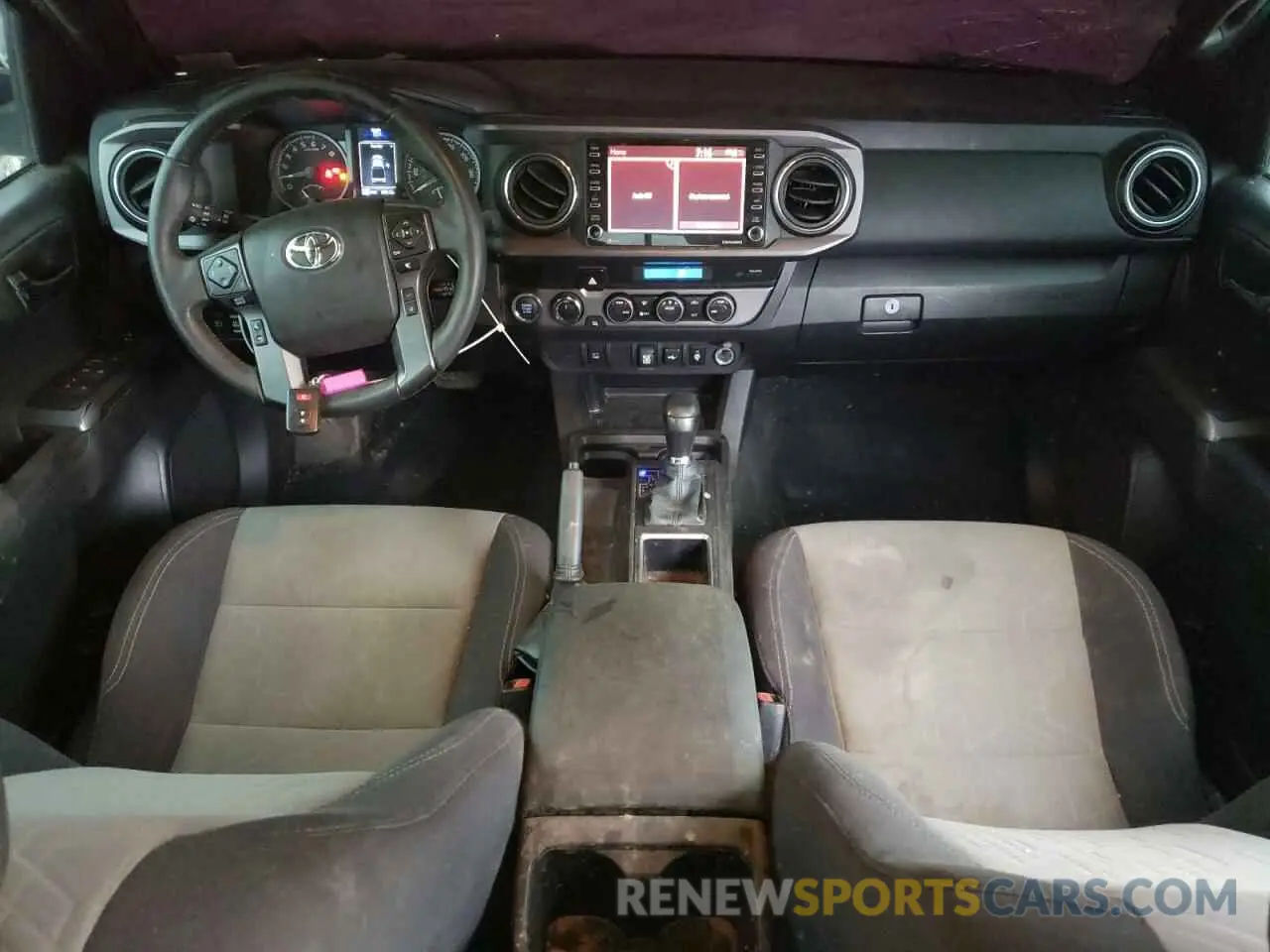 8 Фотография поврежденного автомобиля 3TMCZ5AN8PM535918 TOYOTA TACOMA 2023