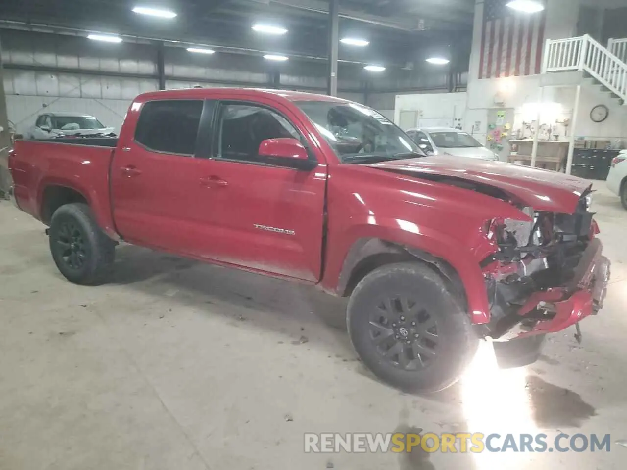 4 Фотография поврежденного автомобиля 3TMCZ5AN8PM600069 TOYOTA TACOMA 2023