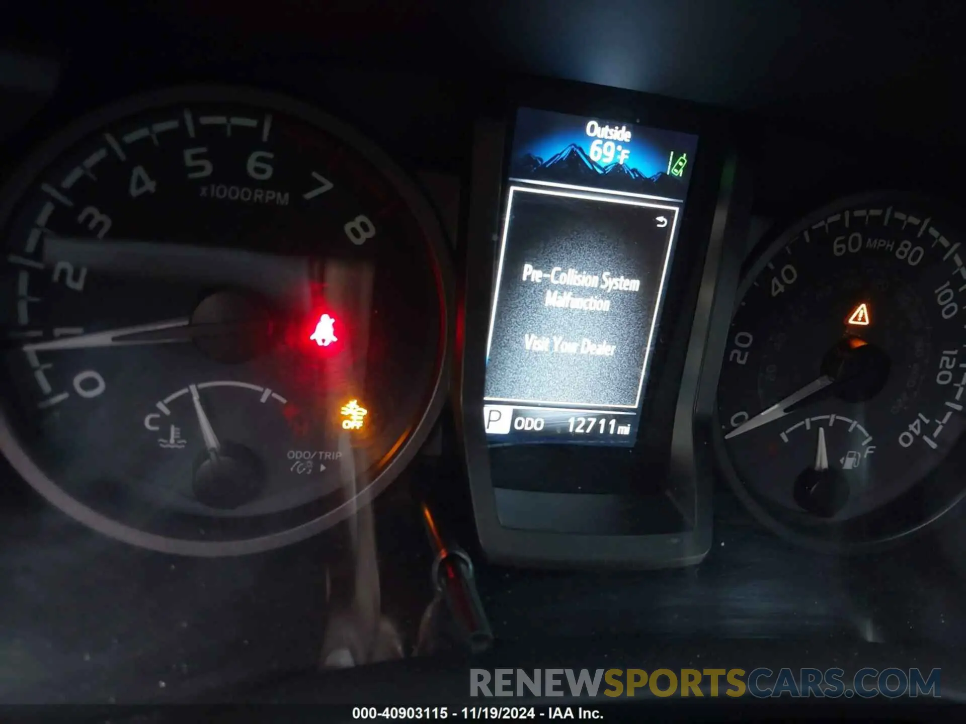 7 Фотография поврежденного автомобиля 3TMCZ5AN8PM620435 TOYOTA TACOMA 2023