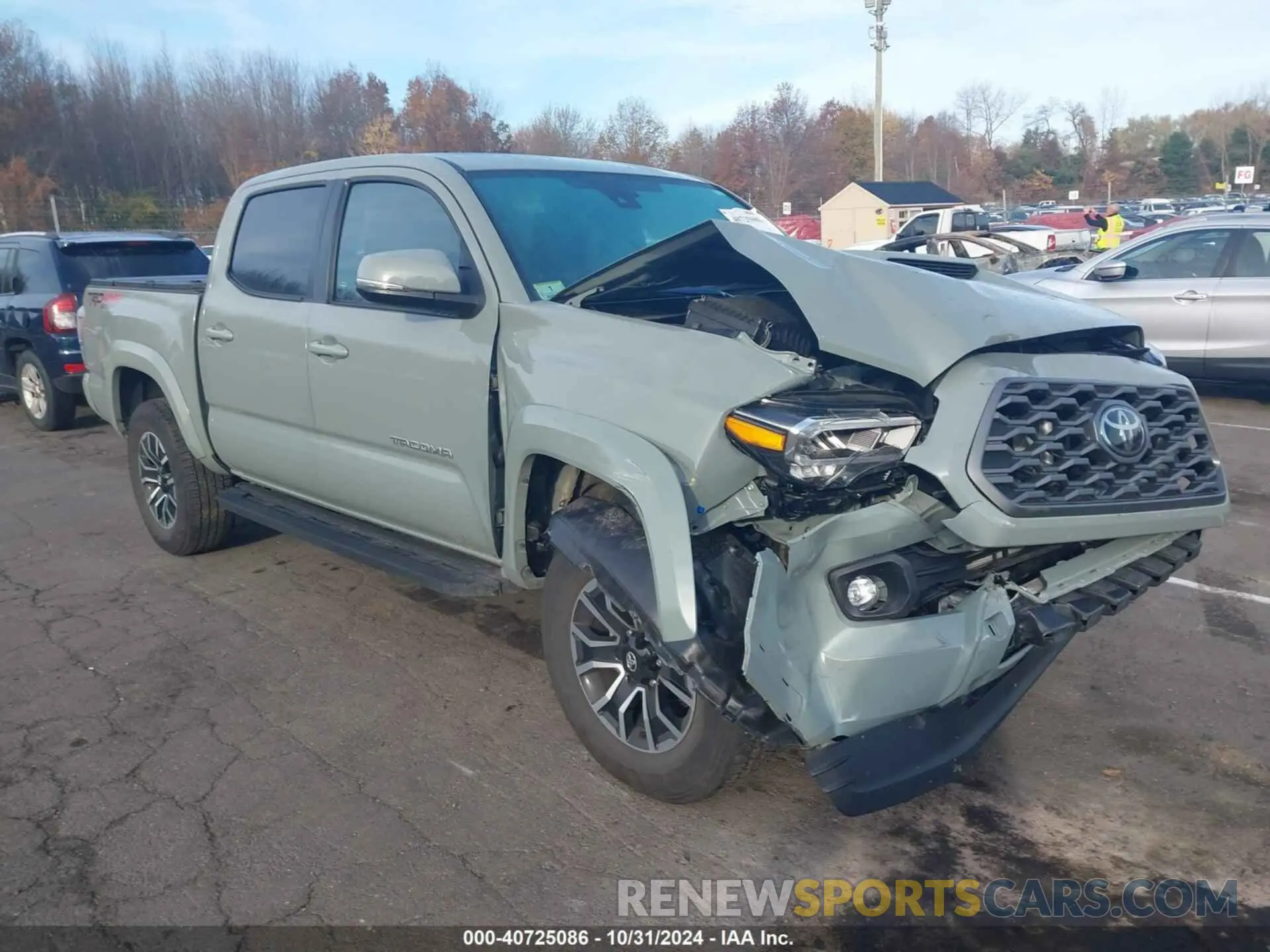 1 Photograph of a damaged car 3TMCZ5AN9PM537015 TOYOTA TACOMA 2023