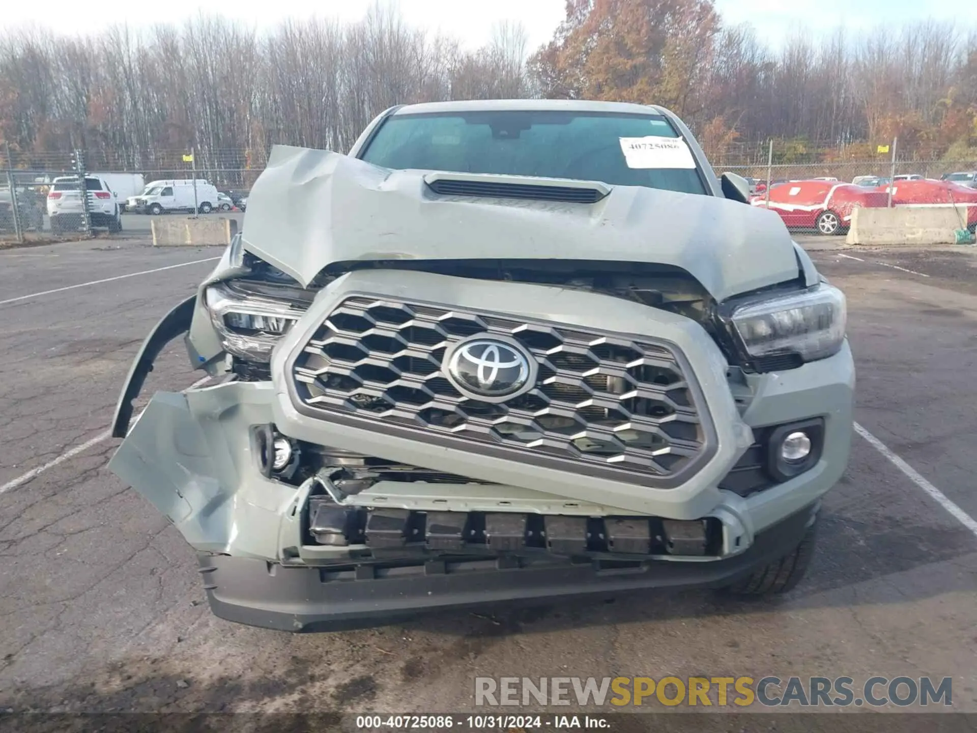 11 Photograph of a damaged car 3TMCZ5AN9PM537015 TOYOTA TACOMA 2023