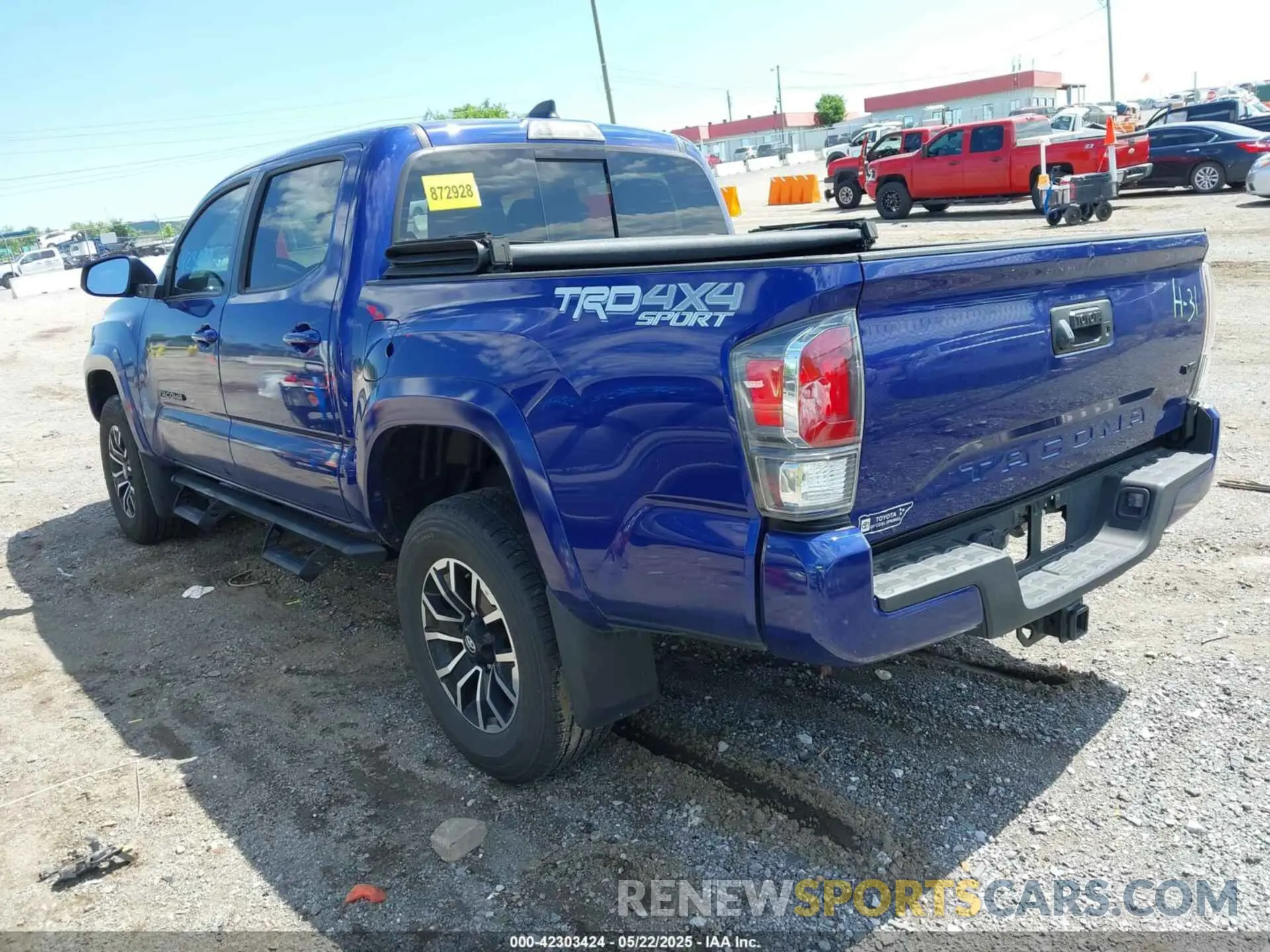 3 Photograph of a damaged car 3TMCZ5AN9PM553456 TOYOTA TACOMA 2023