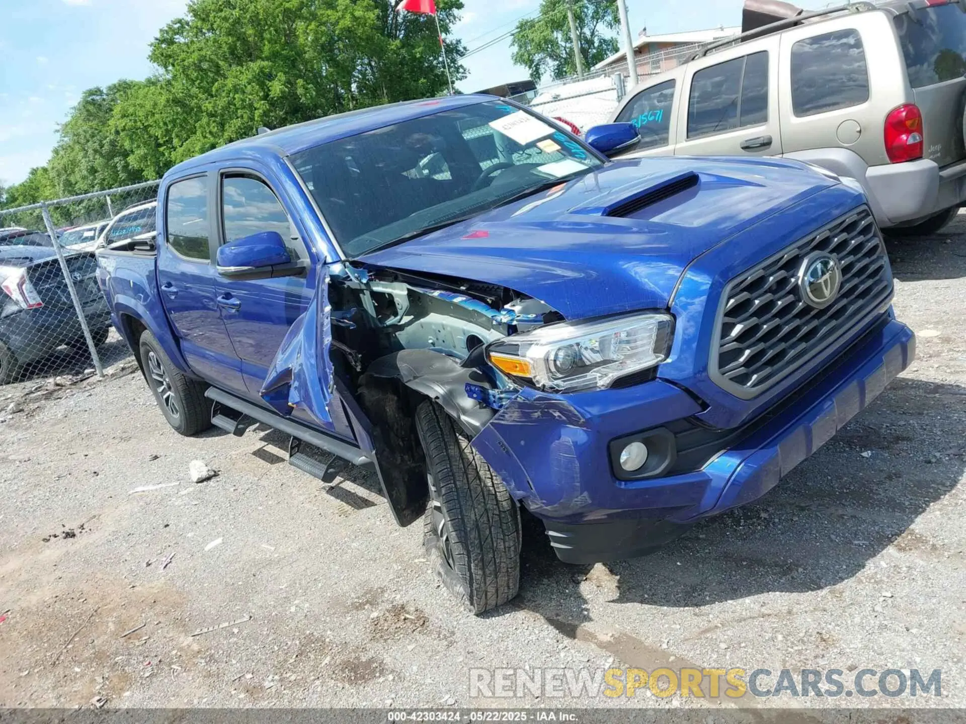 6 Photograph of a damaged car 3TMCZ5AN9PM553456 TOYOTA TACOMA 2023