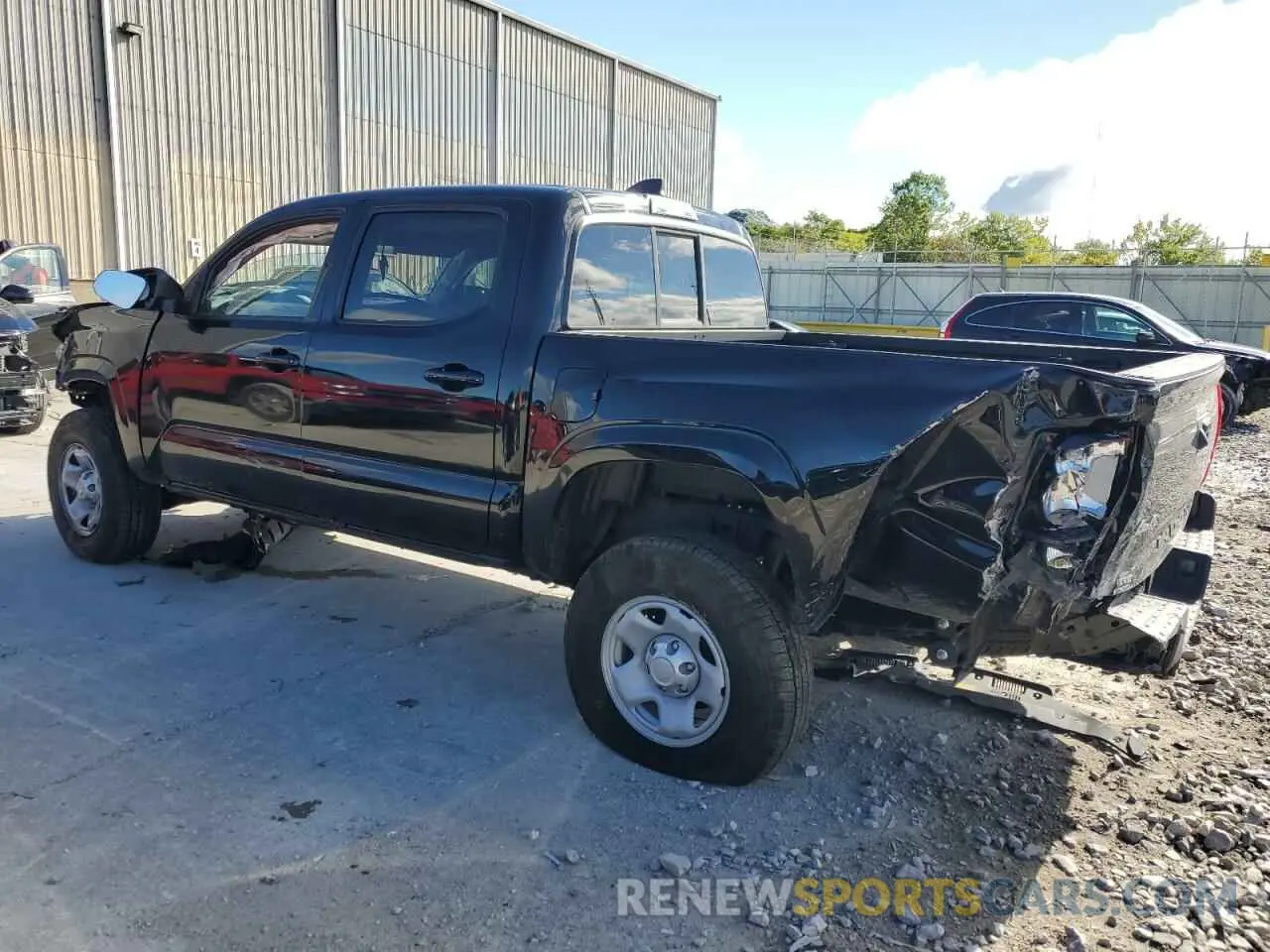 2 Photograph of a damaged car 3TMCZ5AN9PM631136 TOYOTA TACOMA 2023