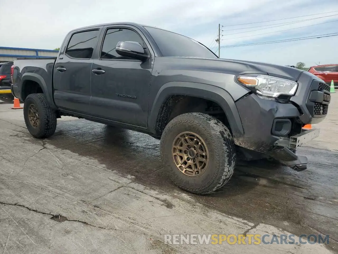 4 Photograph of a damaged car 3TMCZ5AN9PM634585 TOYOTA TACOMA 2023