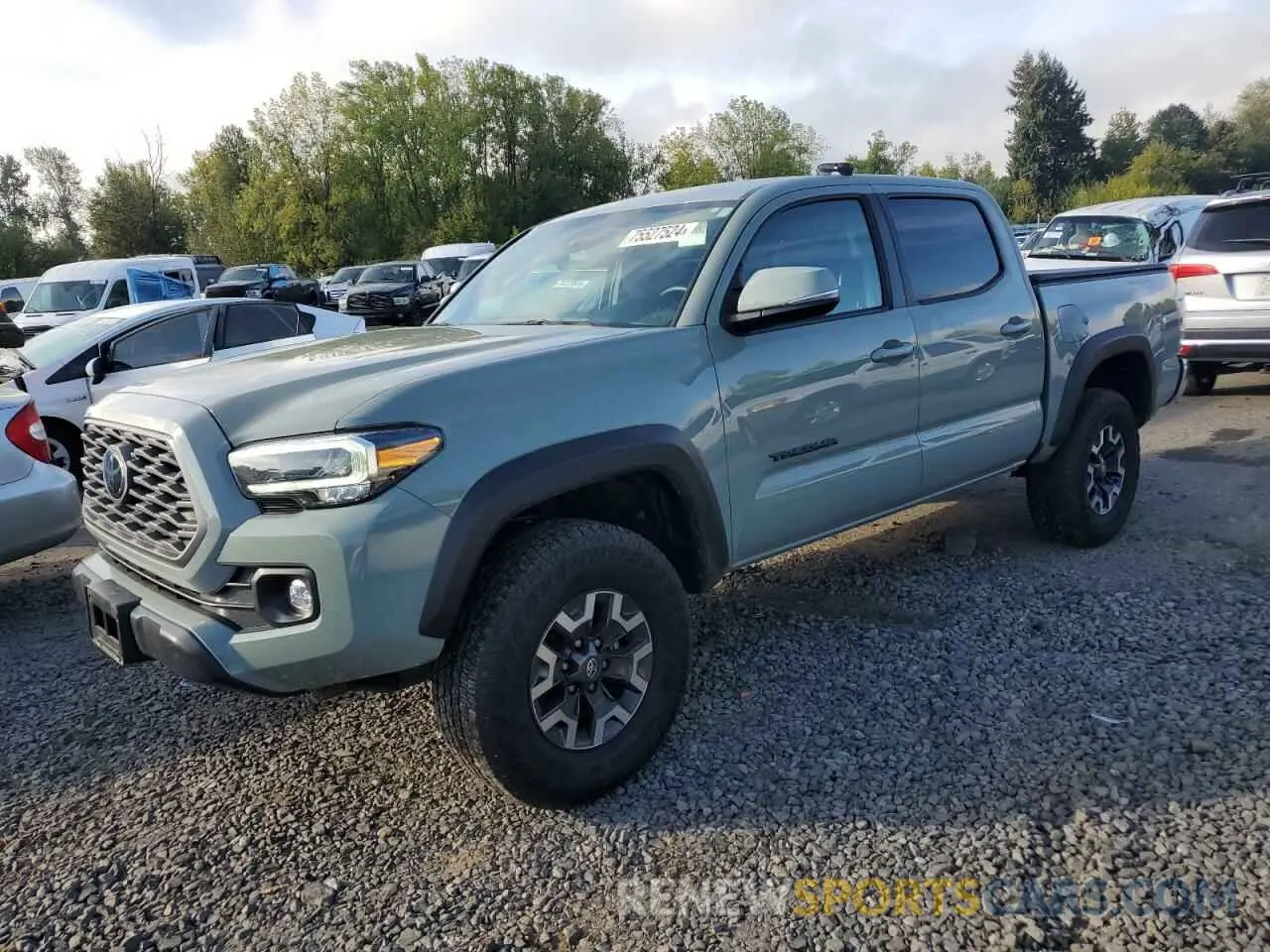 1 Photograph of a damaged car 3TMCZ5ANXPM540442 TOYOTA TACOMA 2023