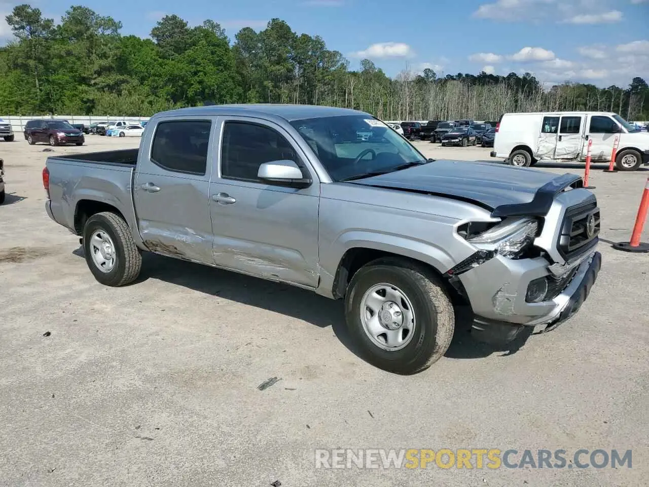 4 Фотография поврежденного автомобиля 3TMCZ5ANXPM596400 TOYOTA TACOMA 2023