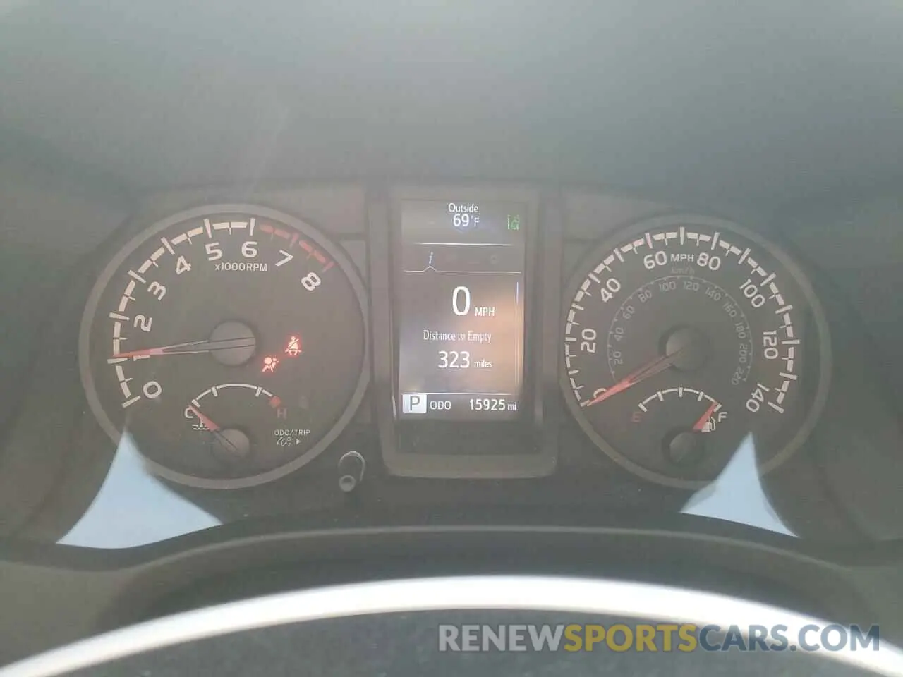9 Фотография поврежденного автомобиля 3TMCZ5ANXPM596400 TOYOTA TACOMA 2023