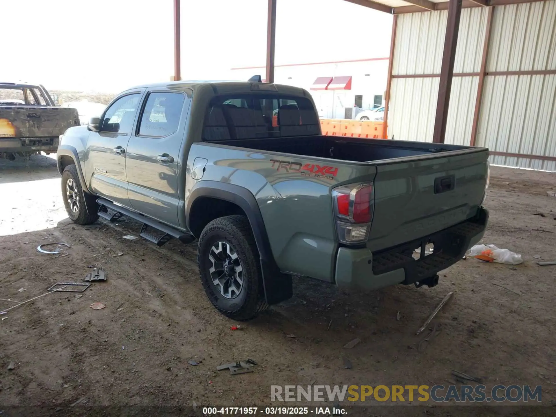 3 Photograph of a damaged car 3TMCZ5ANXPM613857 TOYOTA TACOMA 2023