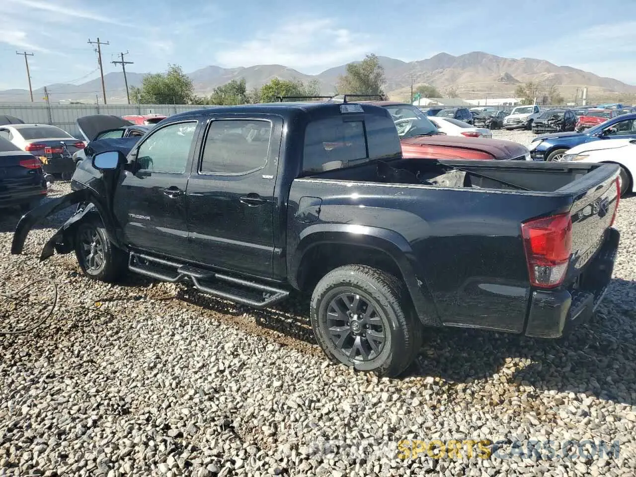2 Photograph of a damaged car 3TMCZ5ANXPM628150 TOYOTA TACOMA 2023