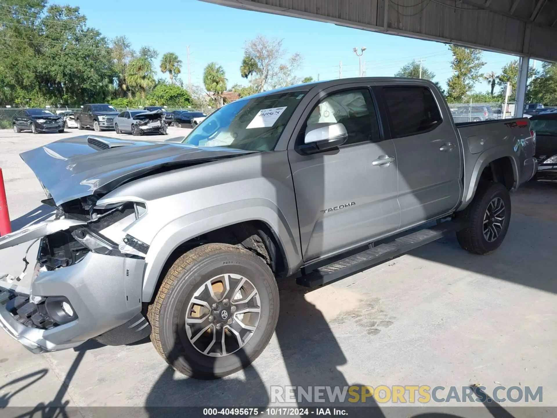 2 Фотография поврежденного автомобиля 3TMCZ5ANXPM638869 TOYOTA TACOMA 2023