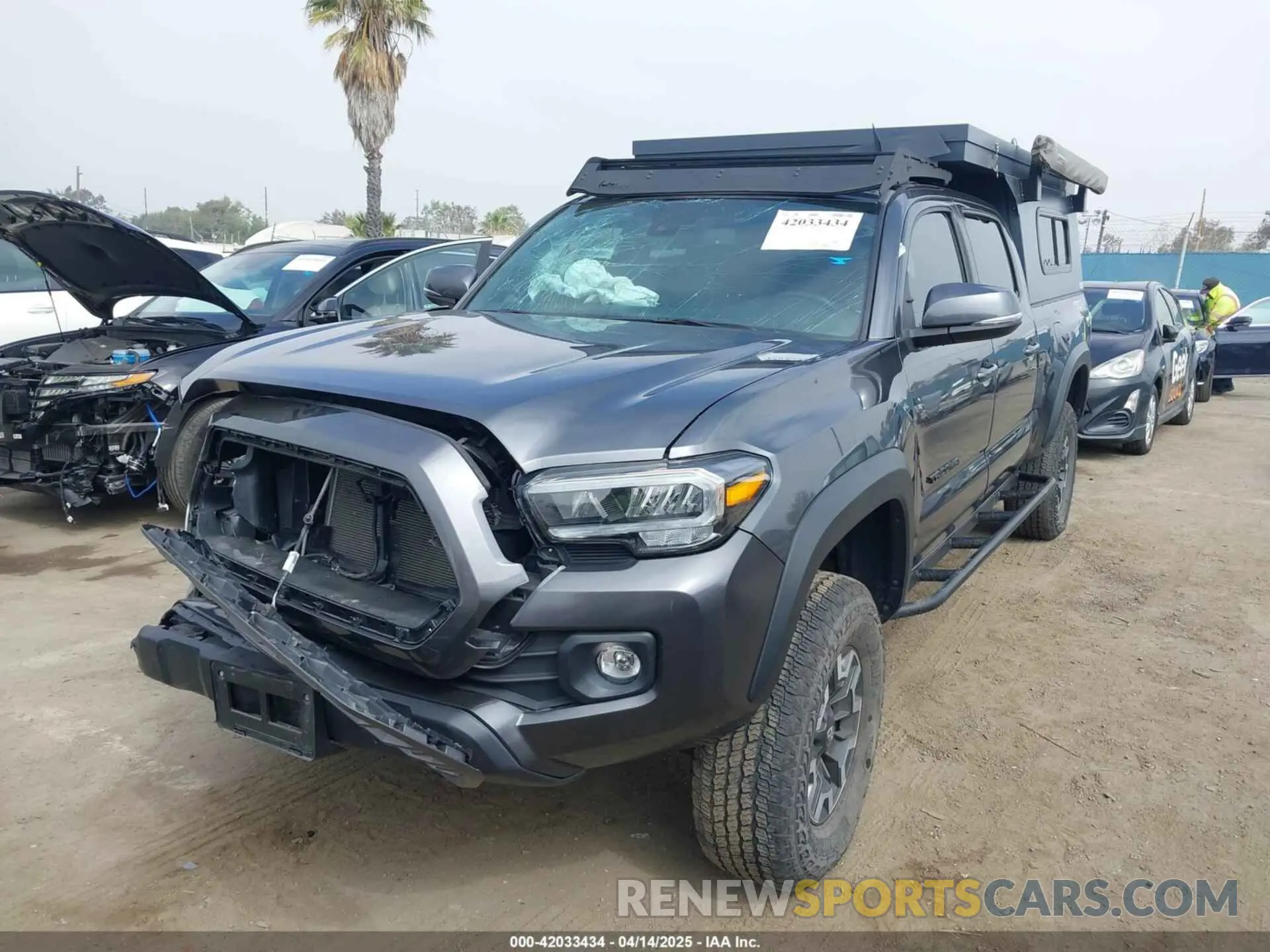 2 Photograph of a damaged car 3TMDZ5BN3PM143867 TOYOTA TACOMA 2023
