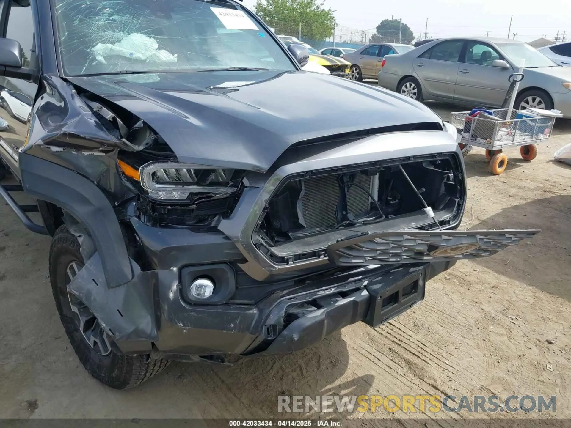 6 Photograph of a damaged car 3TMDZ5BN3PM143867 TOYOTA TACOMA 2023