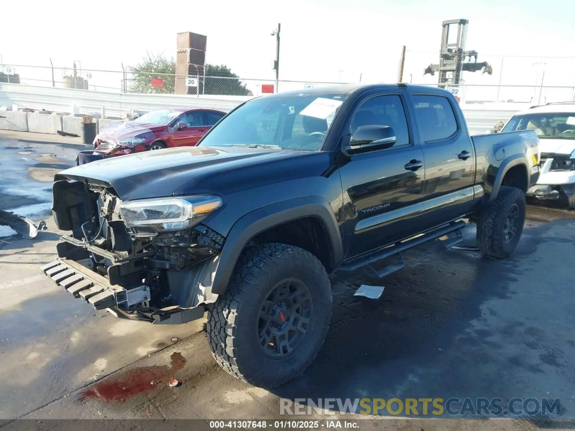 2 Photograph of a damaged car 3TMDZ5BN3PM151581 TOYOTA TACOMA 2023