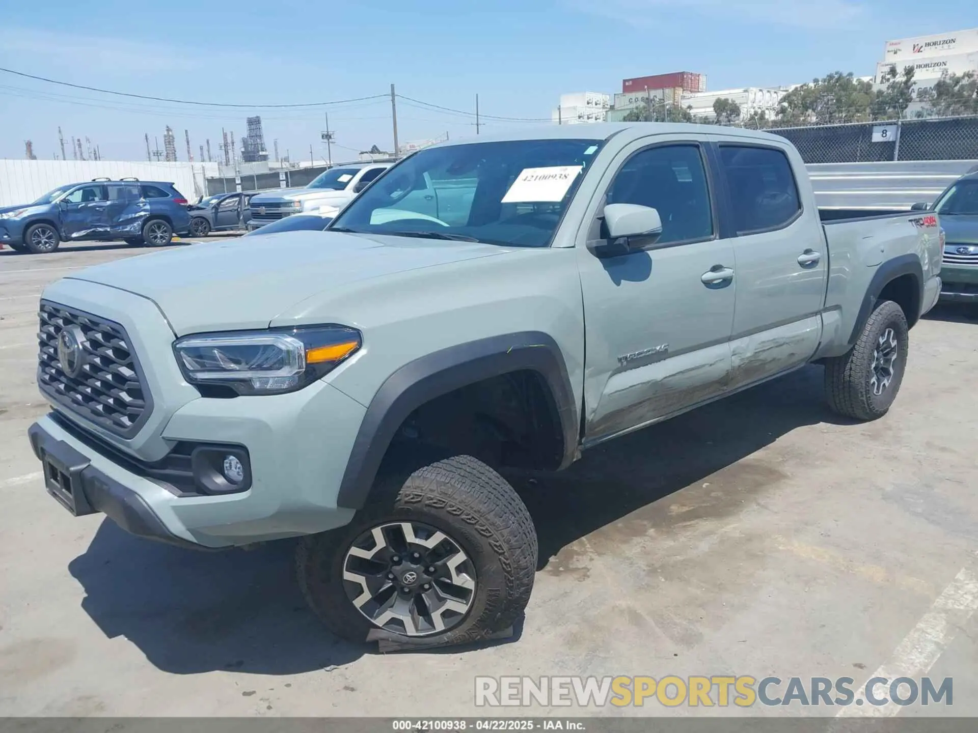 2 Photograph of a damaged car 3TMDZ5BN3PM156120 TOYOTA TACOMA 2023