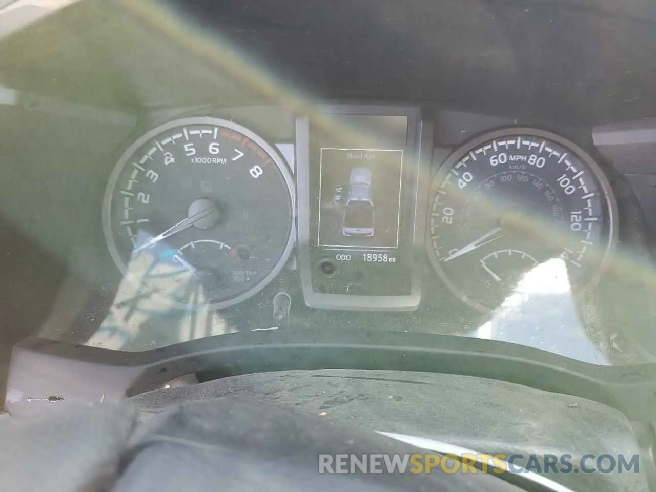 9 Photograph of a damaged car 3TMDZ5BNXPM151528 TOYOTA TACOMA 2023