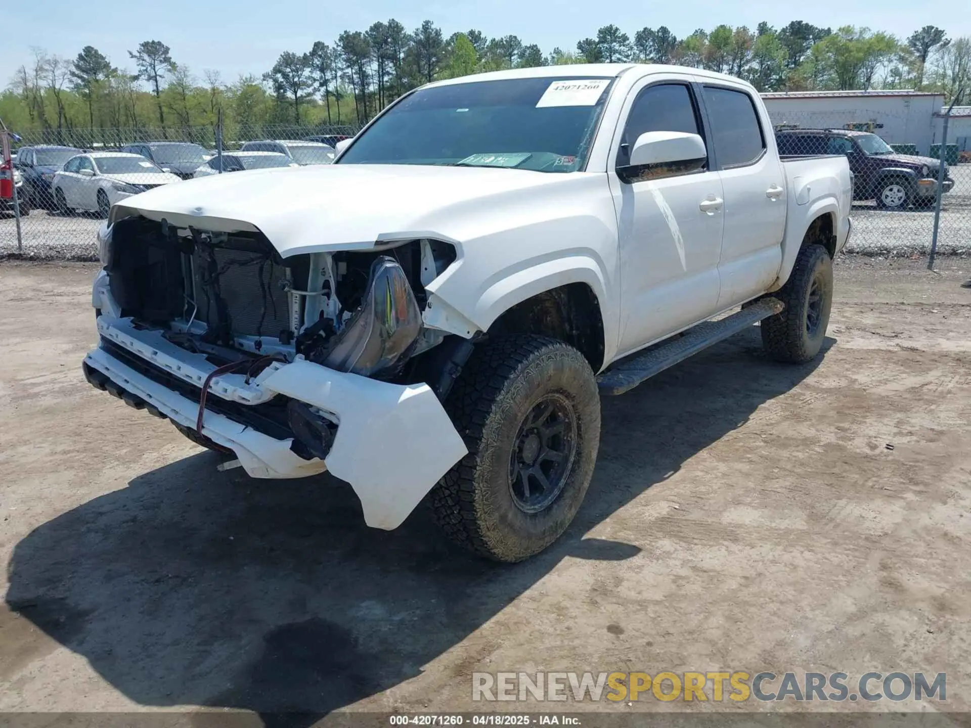 2 Photograph of a damaged car 3TYAX5GN7PT079130 TOYOTA TACOMA 2023