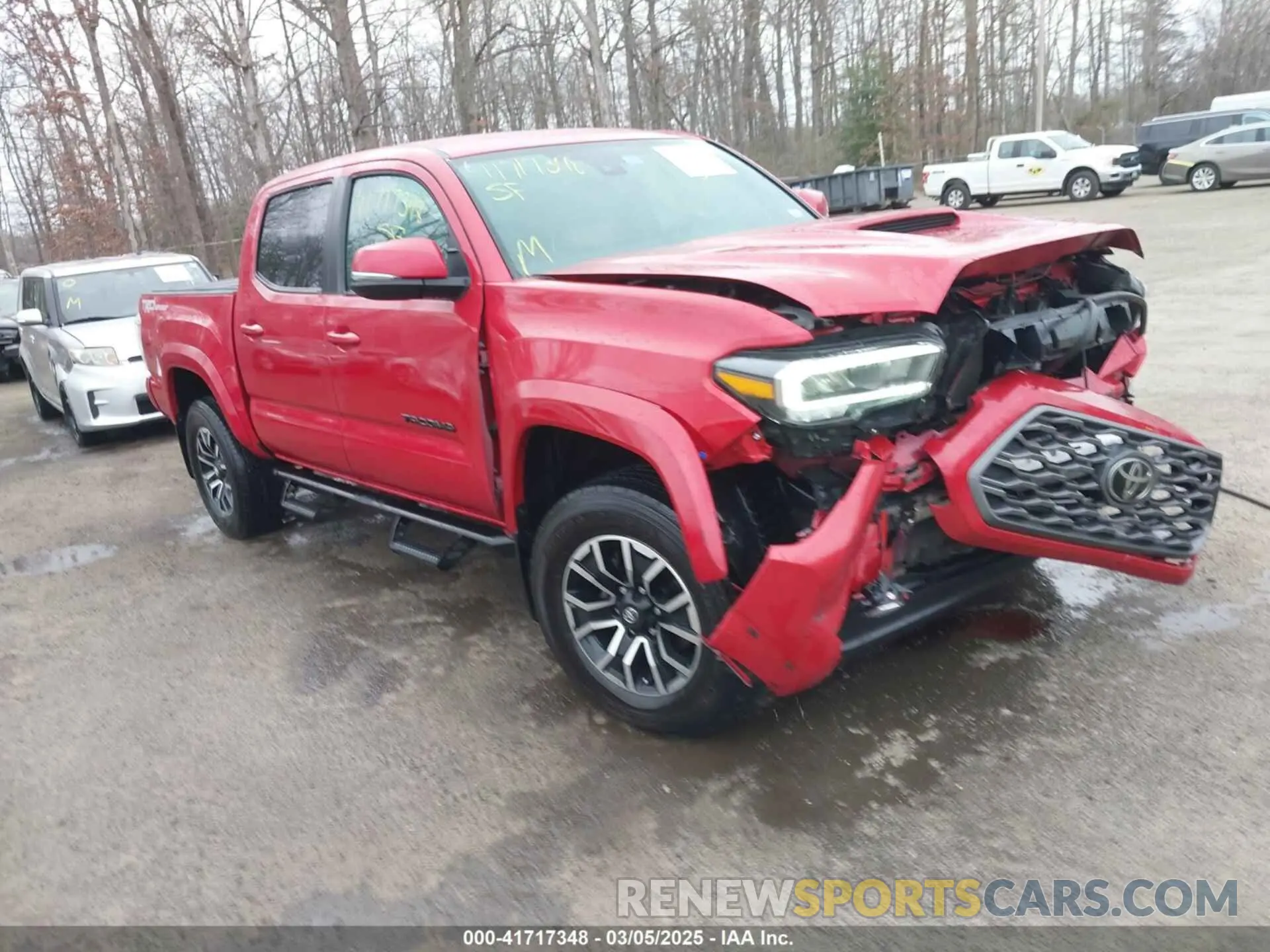 1 Photograph of a damaged car 3TYAZ5CN0PT037107 TOYOTA TACOMA 2023
