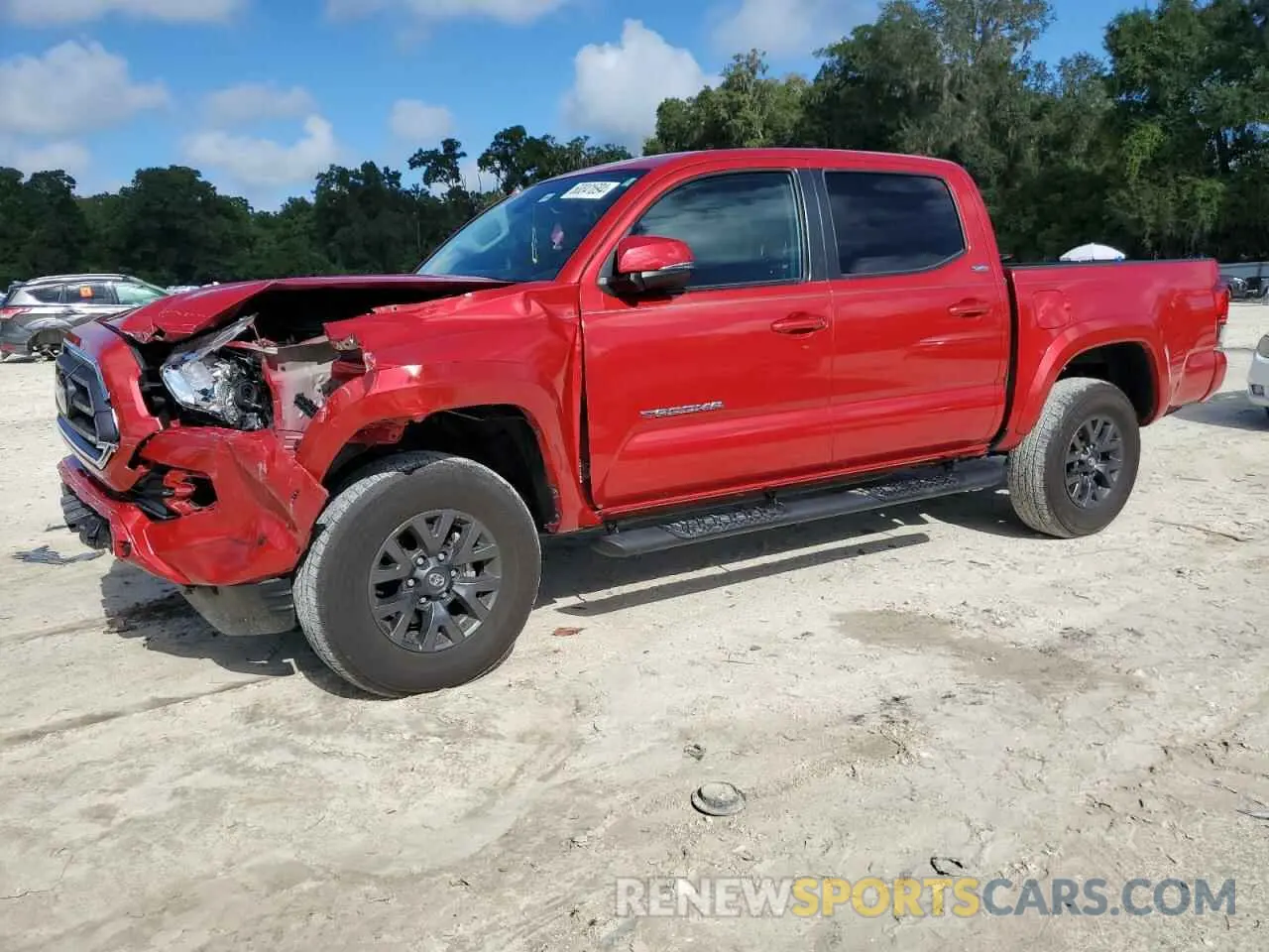 1 Photograph of a damaged car 3TYAZ5CN1PT038119 TOYOTA TACOMA 2023