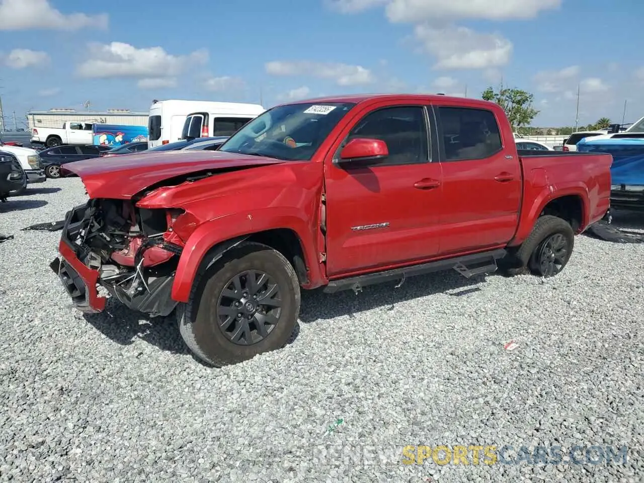 1 Photograph of a damaged car 3TYAZ5CN6PT037600 TOYOTA TACOMA 2023