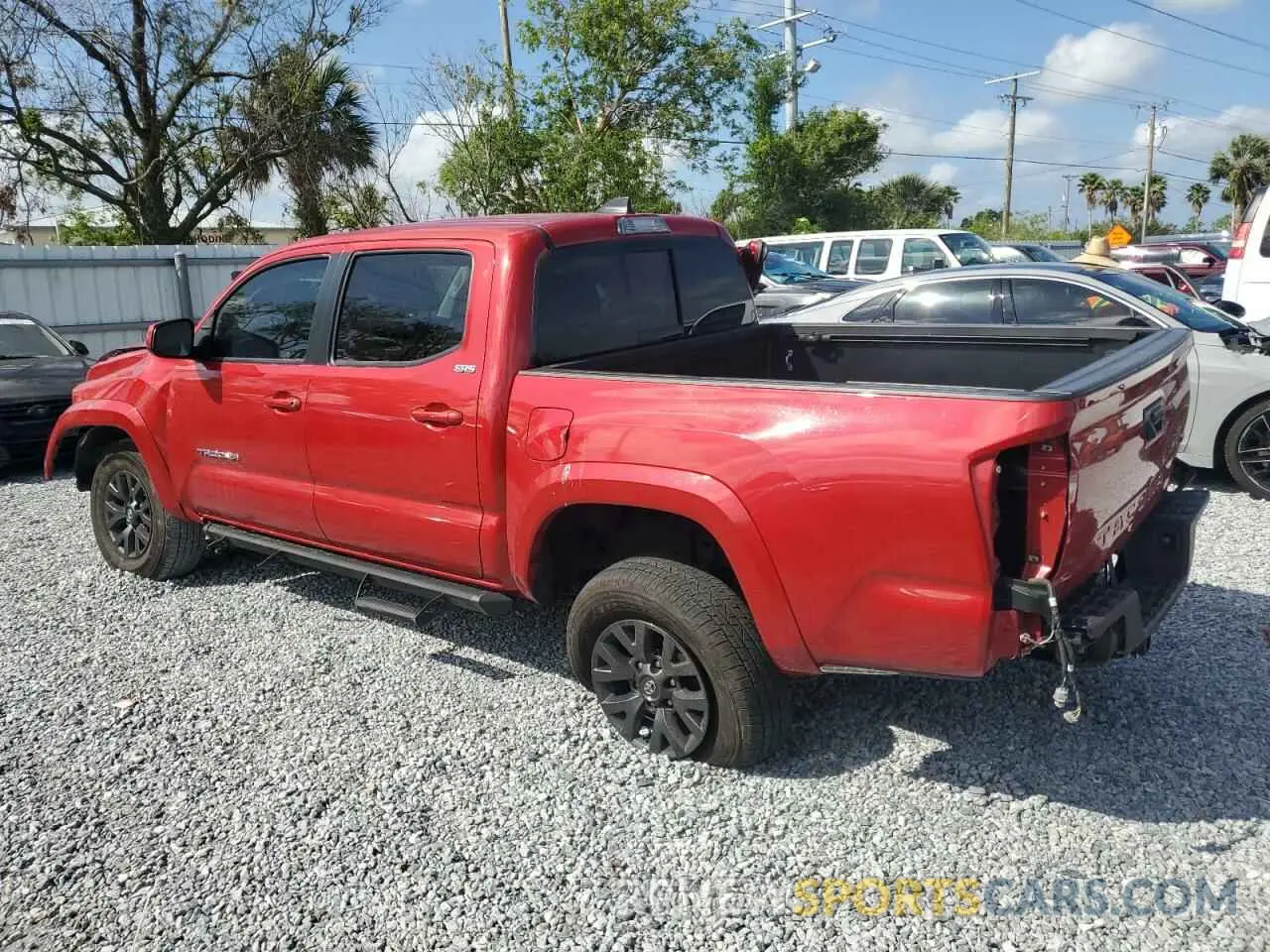 2 Photograph of a damaged car 3TYAZ5CN6PT037600 TOYOTA TACOMA 2023