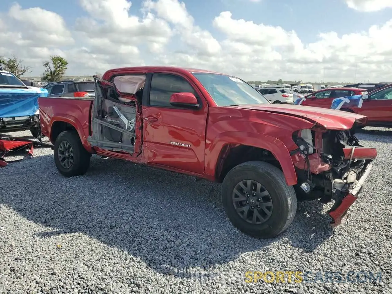 4 Photograph of a damaged car 3TYAZ5CN6PT037600 TOYOTA TACOMA 2023