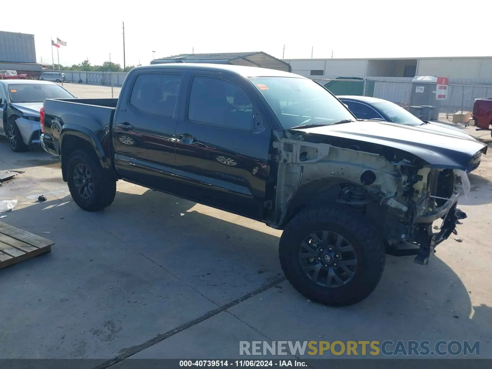 1 Photograph of a damaged car 3TYAZ5CN9PT036246 TOYOTA TACOMA 2023