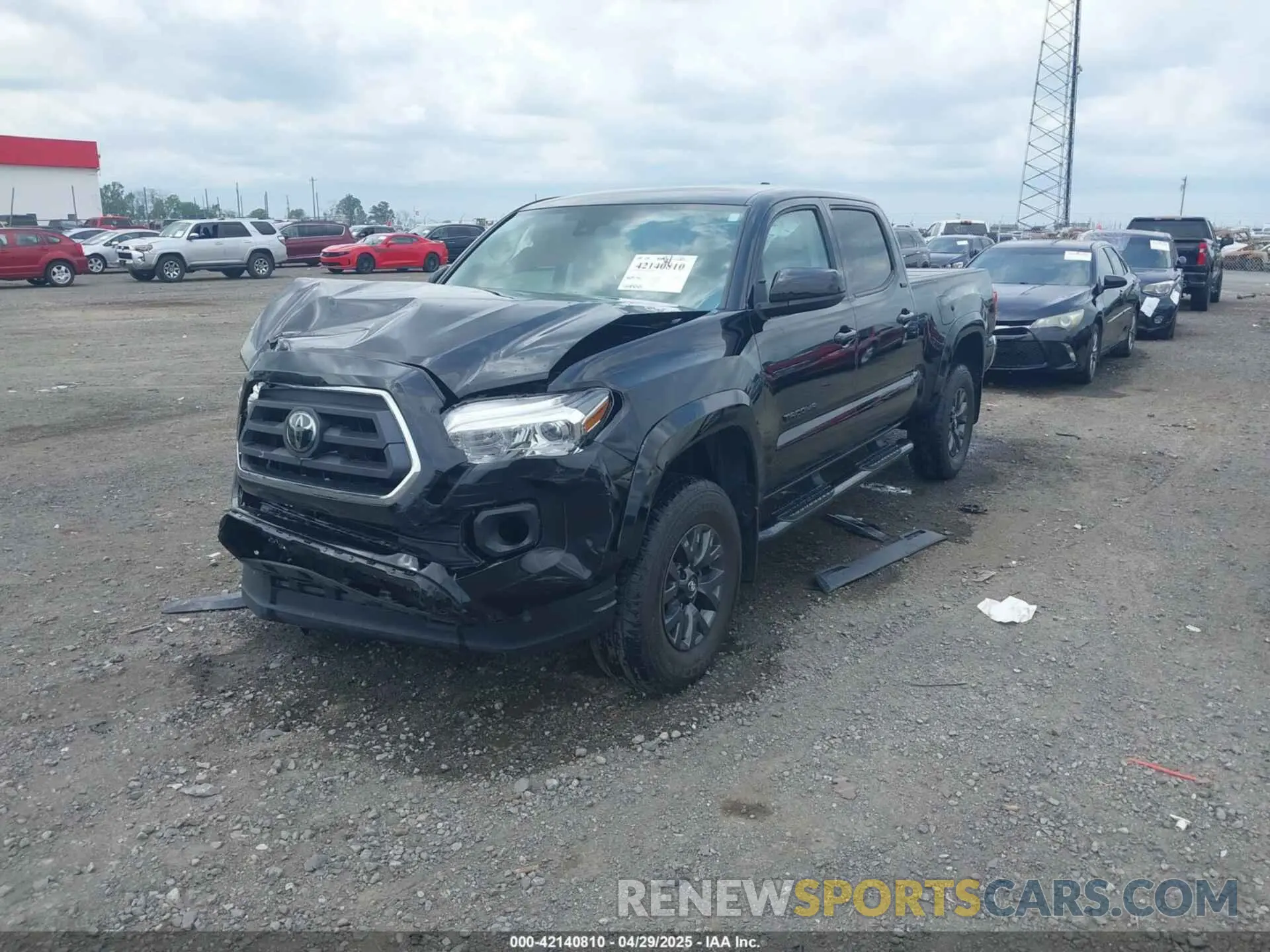 2 Photograph of a damaged car 3TYBZ5DN9PT002746 TOYOTA TACOMA 2023